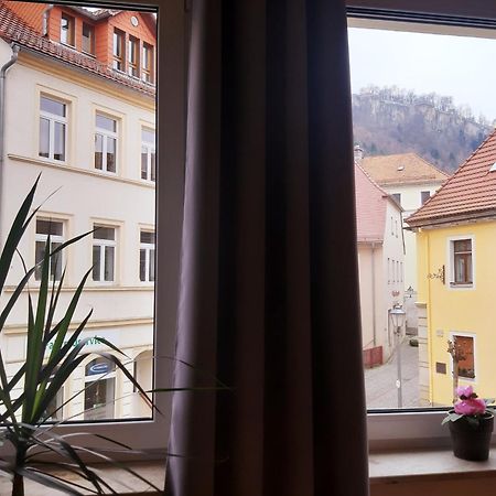 Luxurioese Ferienwohnungen Königstein an der Elbe Exteriör bild