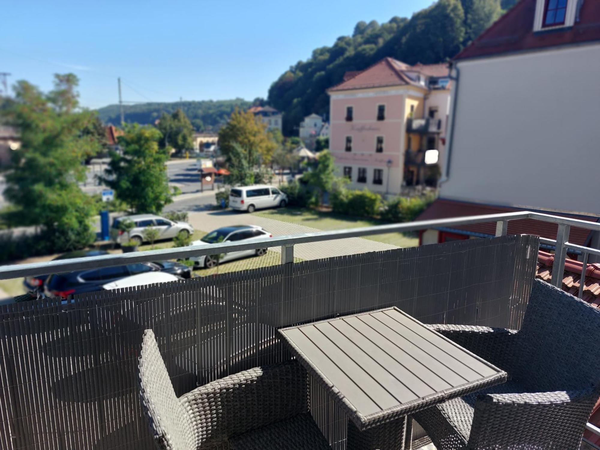 Luxurioese Ferienwohnungen Königstein an der Elbe Exteriör bild