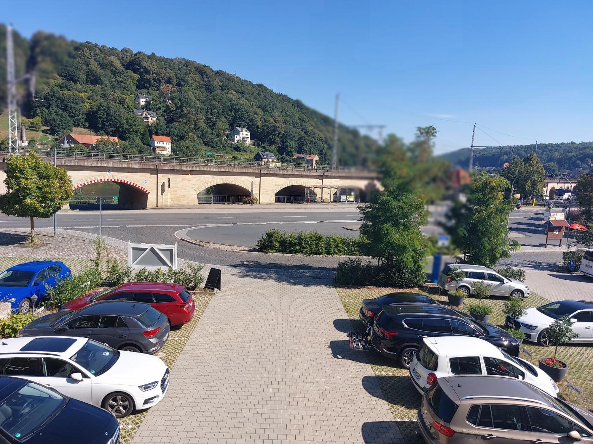 Luxurioese Ferienwohnungen Königstein an der Elbe Exteriör bild